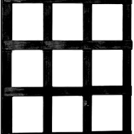 trellis grenen zwart gedompeld 60x180cm