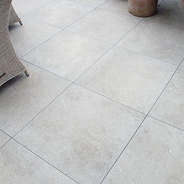 keramiek calcare taupe 80x80x2cm