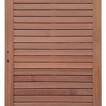 keruing poort 26 rhombus 100x180cm incl. slot en aanslaglat bijpassend bij scherm 51 
