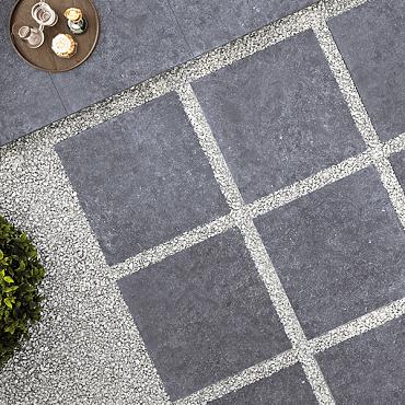 keramiek blue label dark tegel 100x100x2cm