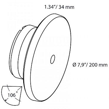 disc wall 100 230v