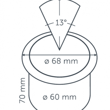 big flux narrow pearl grey 12v