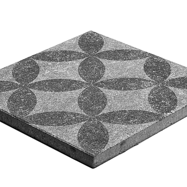 geoproarte flowers light flower 60x60x4cm vervangen door light grey flower