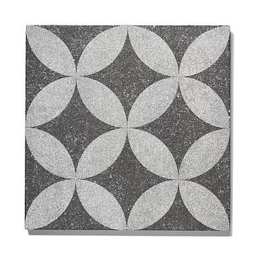 geoproarte flowers dark flower 60x60x4cm