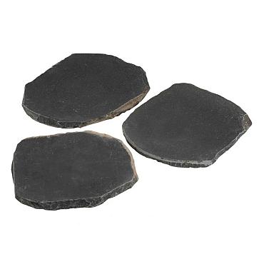 stapsteen basic basalt 40cm 3 gezoet en getrommeld