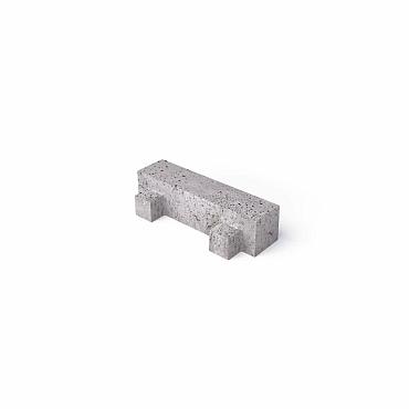 o.h. betonklinker grijs met nokken 40x10x10cm