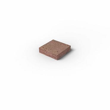 o.h. tegel roodbruin 20x20x5cm