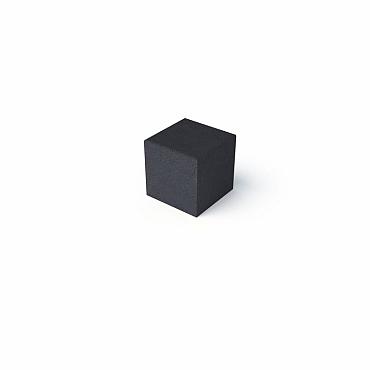 o.h. zitelement vierkant carbon 50x50x50cm