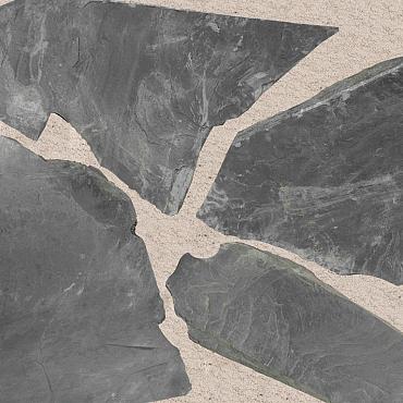flagstones ultra black breukruw ca. 3 4cm dikte 3  5st. m 