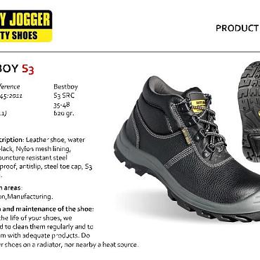 safety jogger bestboy s3 zwart 42