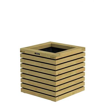 bloembak elan 50 excellent groen ge mpregneerd 50x50x50cm
