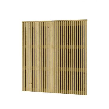 tuinscherm elan vuren verticaal 180x180cm