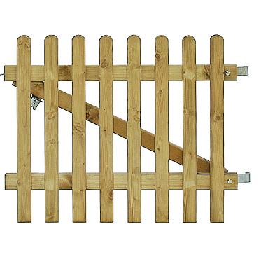 excellent poort vuren incl. klinkset 100x80cm