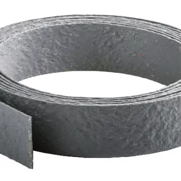 ecolat borderrand op rol grijs 14cm x 7mm 20m 