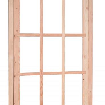 douglas 9 ruits uitzetraam blank 89 8x136 3cm