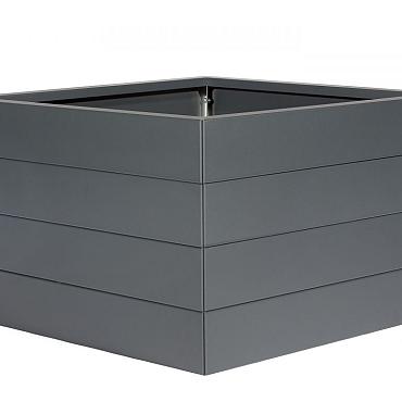 bloembak modulair antraciet 120x120x56cm
