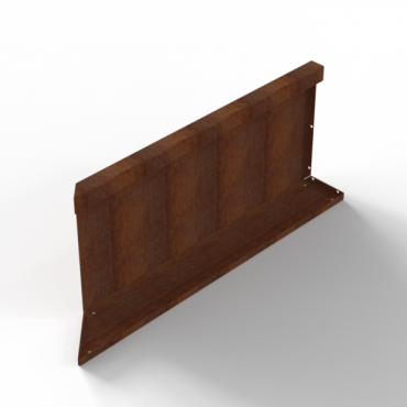 bloembak module inwendig hoekpaneel c 90x42cm r