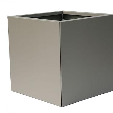 plantenbak vlak taupe 60x60x60cm