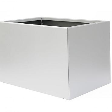 bloembak vlak wit 60x90x60cm