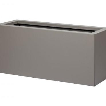 plantenbak vlak taupe 90x30x80cm