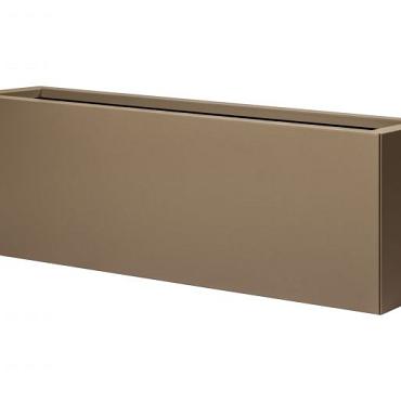 bloembak vlak suprabruin 30x180x40cm