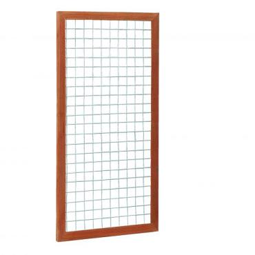 hardhouten betonijzer trellis 90x180cm
