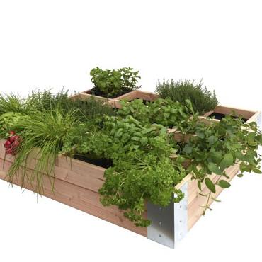 douglas minigarden vierkant blank 100x100x20cm