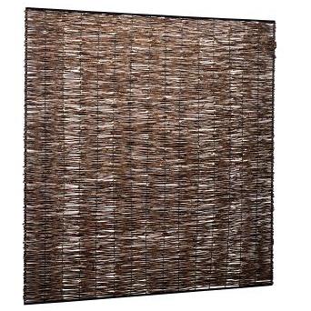 wilgentenenscherm fijn met ijzeren frame 90x180cm uitlopend 2026 