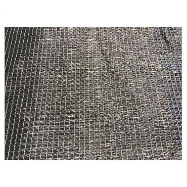 harmonicadoek hdpe antraciet 290x300cm incl. bevestigingsmaterialen