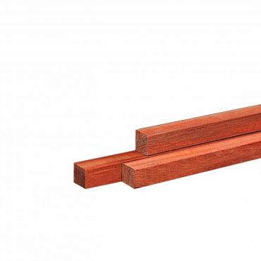 hardhouten paal fijnbezaagd 8x8x300cm