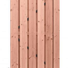 douglas plankendeur geschaafd blank 1 6x14 zwart stalen frame 100x195cm