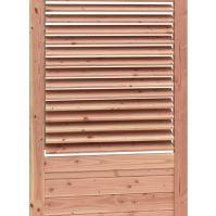 shutterscherm douglas blank 89x224cm