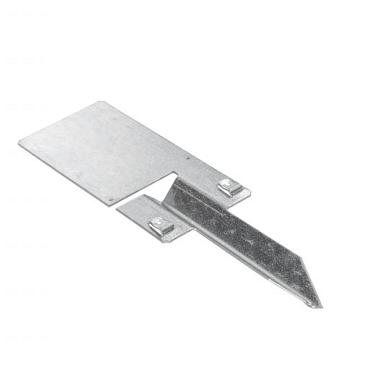 koppelspies verzinkt 10cm incl. schroeven 