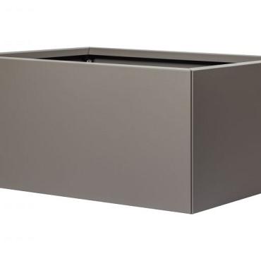 bloembak vlak taupe 60x90x60cm