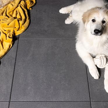 trippel t zwart grijs genuanceerd 60x30x4cm