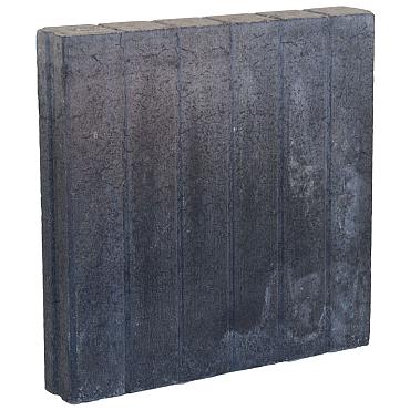 palissadeband recht zwart 8x50x50cm uitlopend 2025 