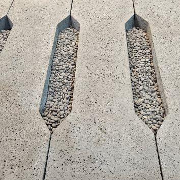 o.h. eco tegel grijs langwerpig 100x50x7cm