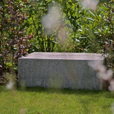 o.h. zitelement recht grijs 200x60x40cm