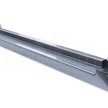 rvs dorpel voor plaatdeur dubbel xl 8 3x8x253 9cm bxhxl 