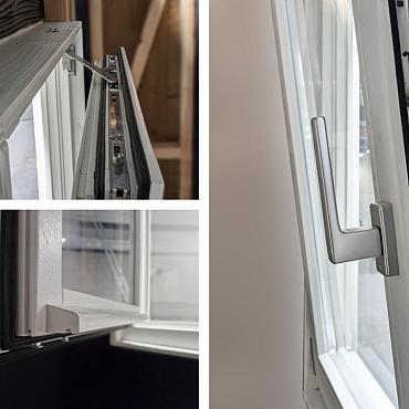 draai  kiepraam meranti zwart rechtsdr. raam 70x98 5 kozijn 77 4x107 4cm incl. raambeslag 