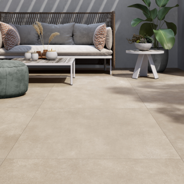 keramiek fiorete beige tegel 100x100x2cm