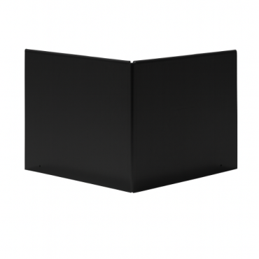 uitwendige hoek kantopsluiting grafietzwart single single flex 10cm