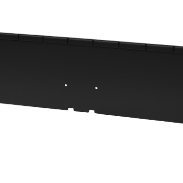 kantopsluiting zwart single flex 300x10cm