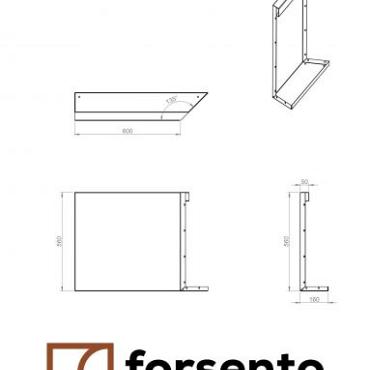 bloembak module inwendig hoekpaneel c 60x56cm r