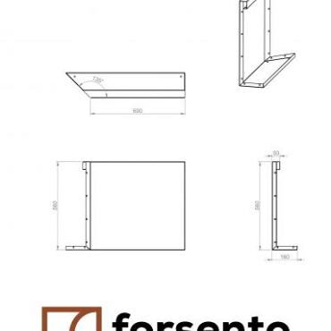 bloembak module inwendig hoekpaneel c 60x56cm l