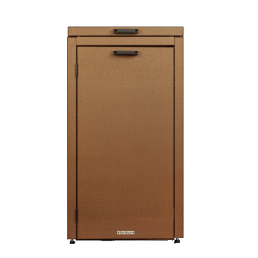 container ombouw 120l 1 stuk corten met klep
