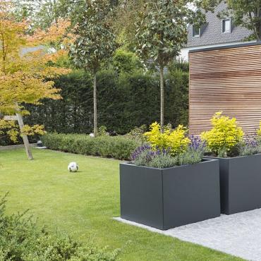 plantenbak vlak antraciet 90x30x80cm