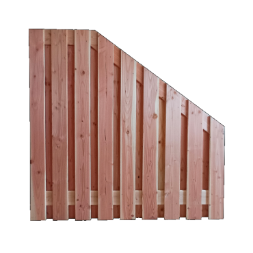 douglas 19 plankenscherm geschaafd blank afbouw 1 6x14cm 180x180 90cm