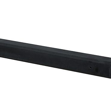 s1 eindbetonpaal mdk glad antraciet gecoat 10x10x190cm