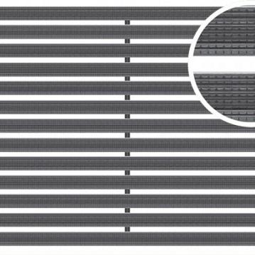 aco schoonlopermat cassetteborstel 75x50cm